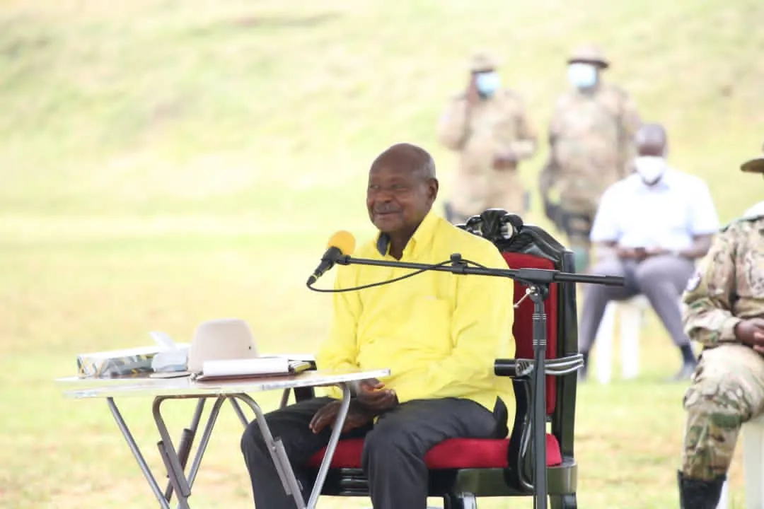 Uganda has risen from ruins to become an African giant, Museveni tells Bunyoro leaders
