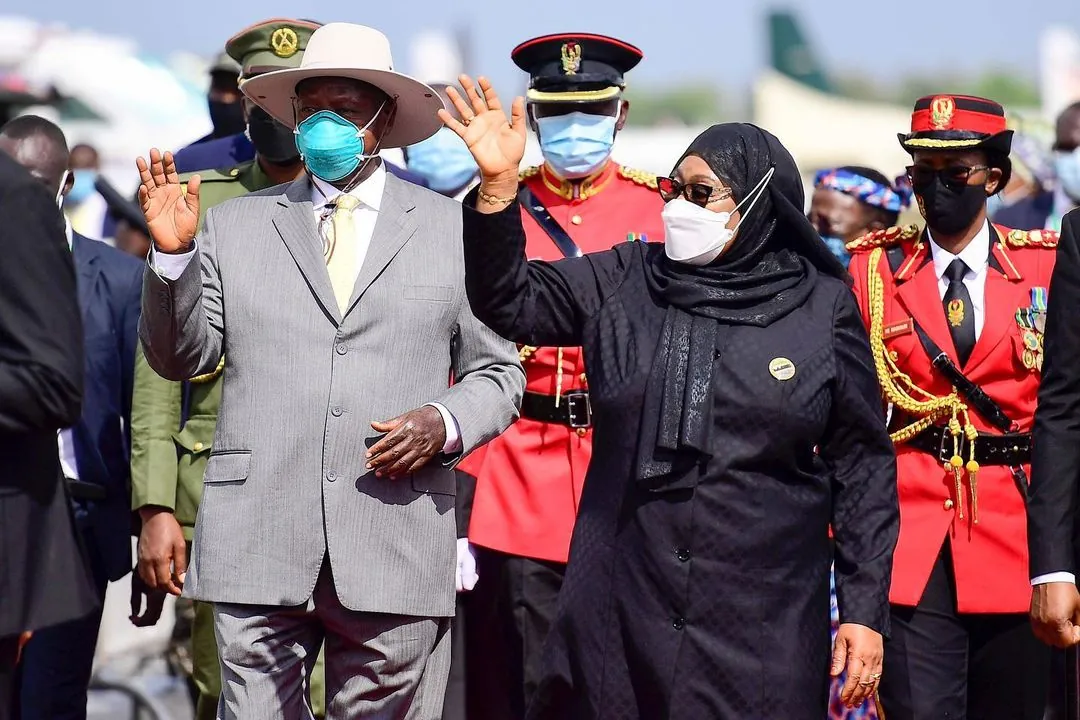 H.E President Yoweri Museveni off to Tanzania on official duties
