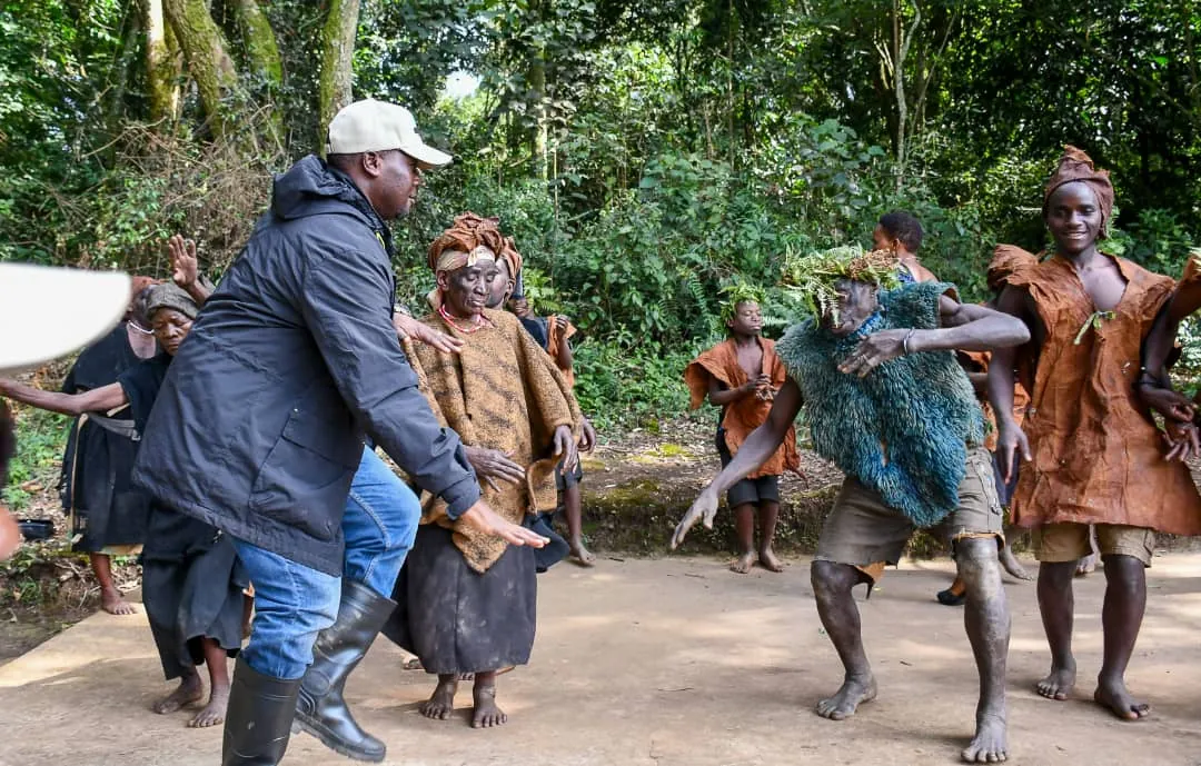 Todwong prizes tourism sector as he interacts with communities around Bwindi National Game Park