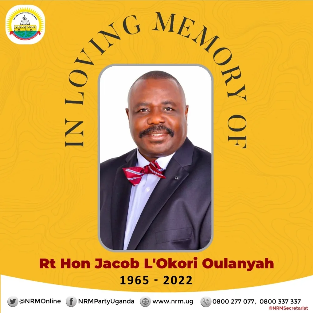 SGs statement on the sudden demise of the Speaker of Parliament Jacob L'Okori Oulanyah