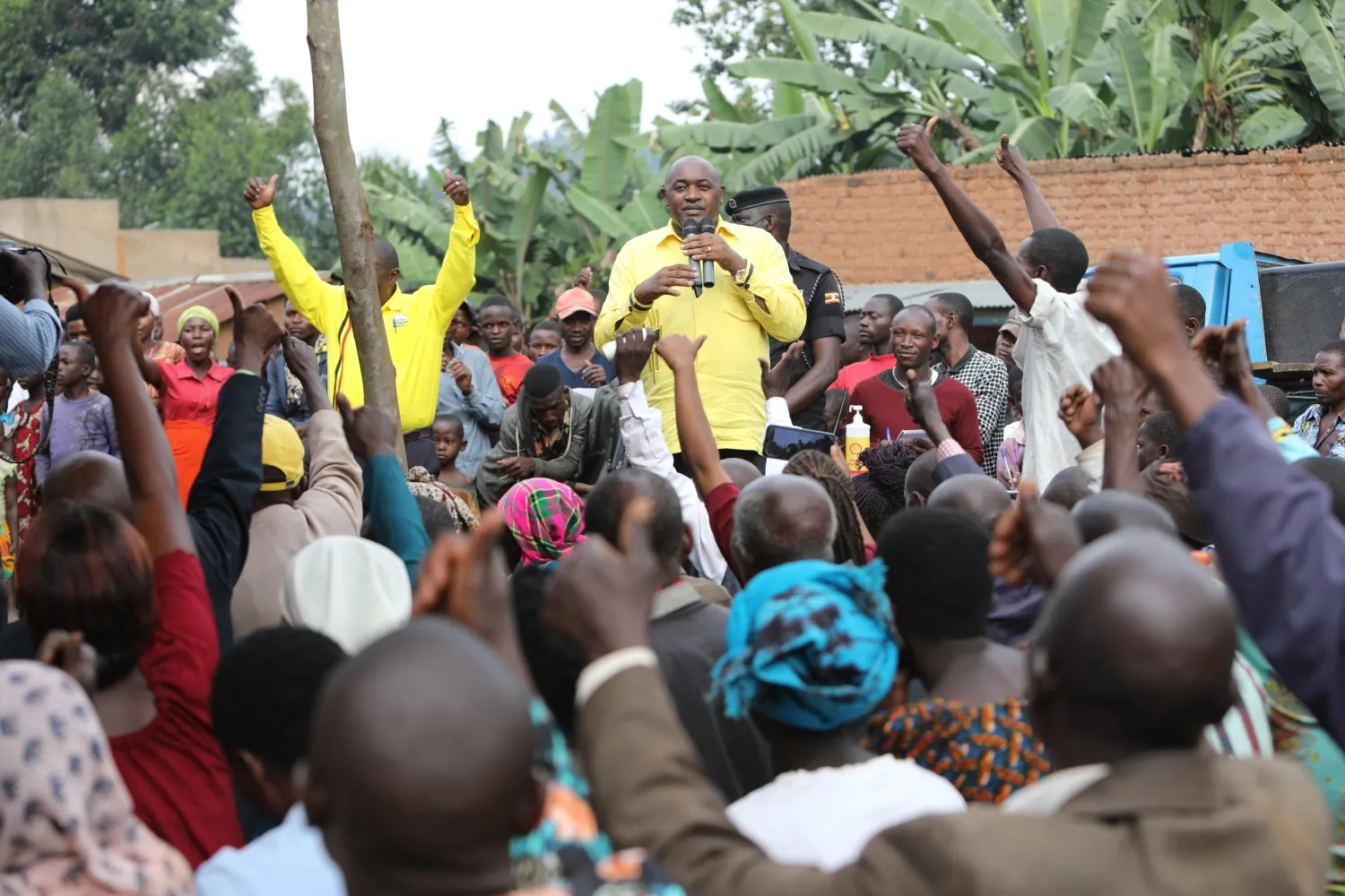 Baryomunsi camps in Busongora south ahead of by-election