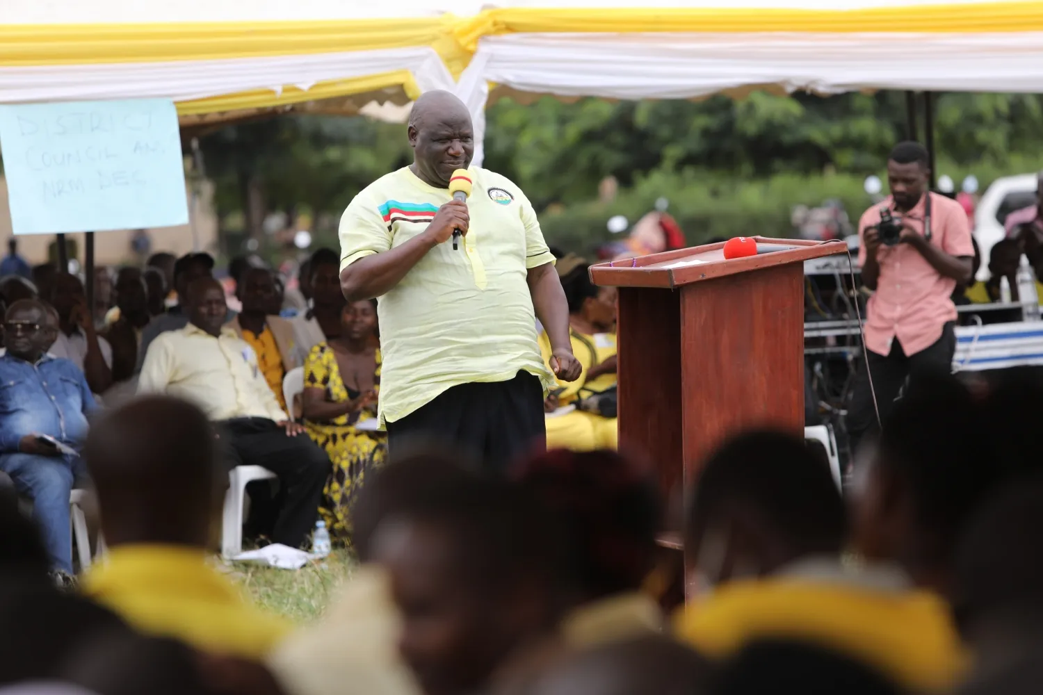 SPECIAL THANKS TO THE NRM MPs AND SENIOR LEADERS FROM KASESE DISTRICT
