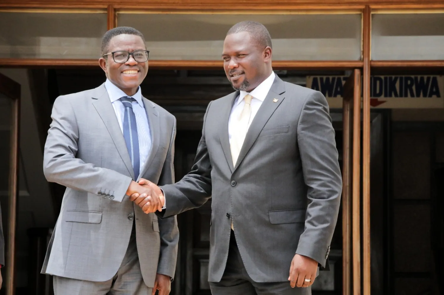 NRM Secretary General Todwong visits Katikkiro Mayiga