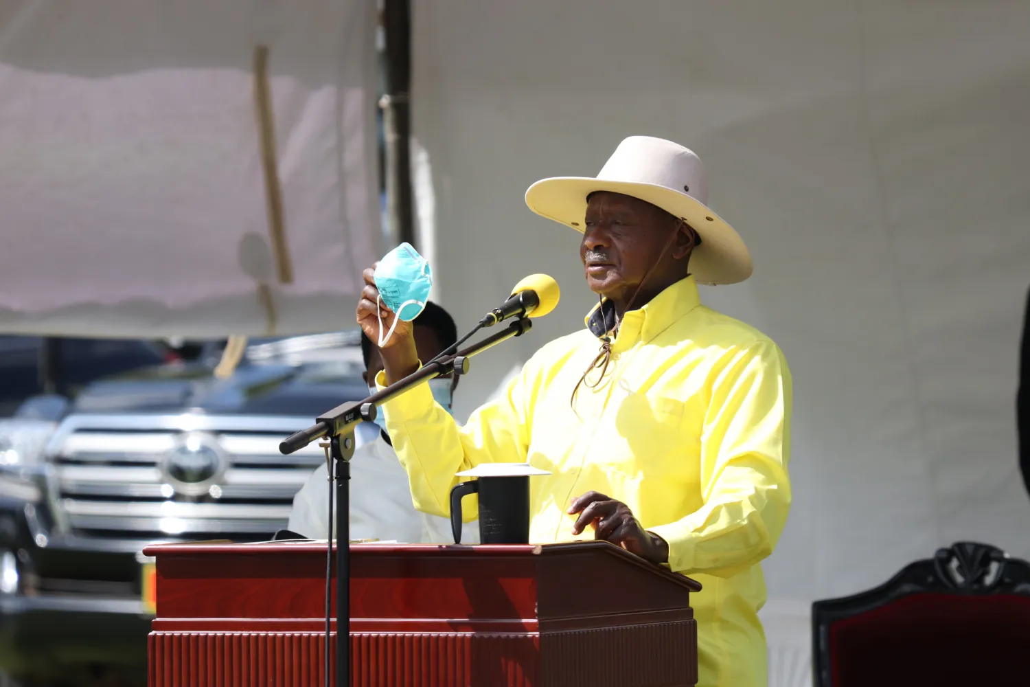 I will not subject my people to die of coronavirus because of votes, says Museveni