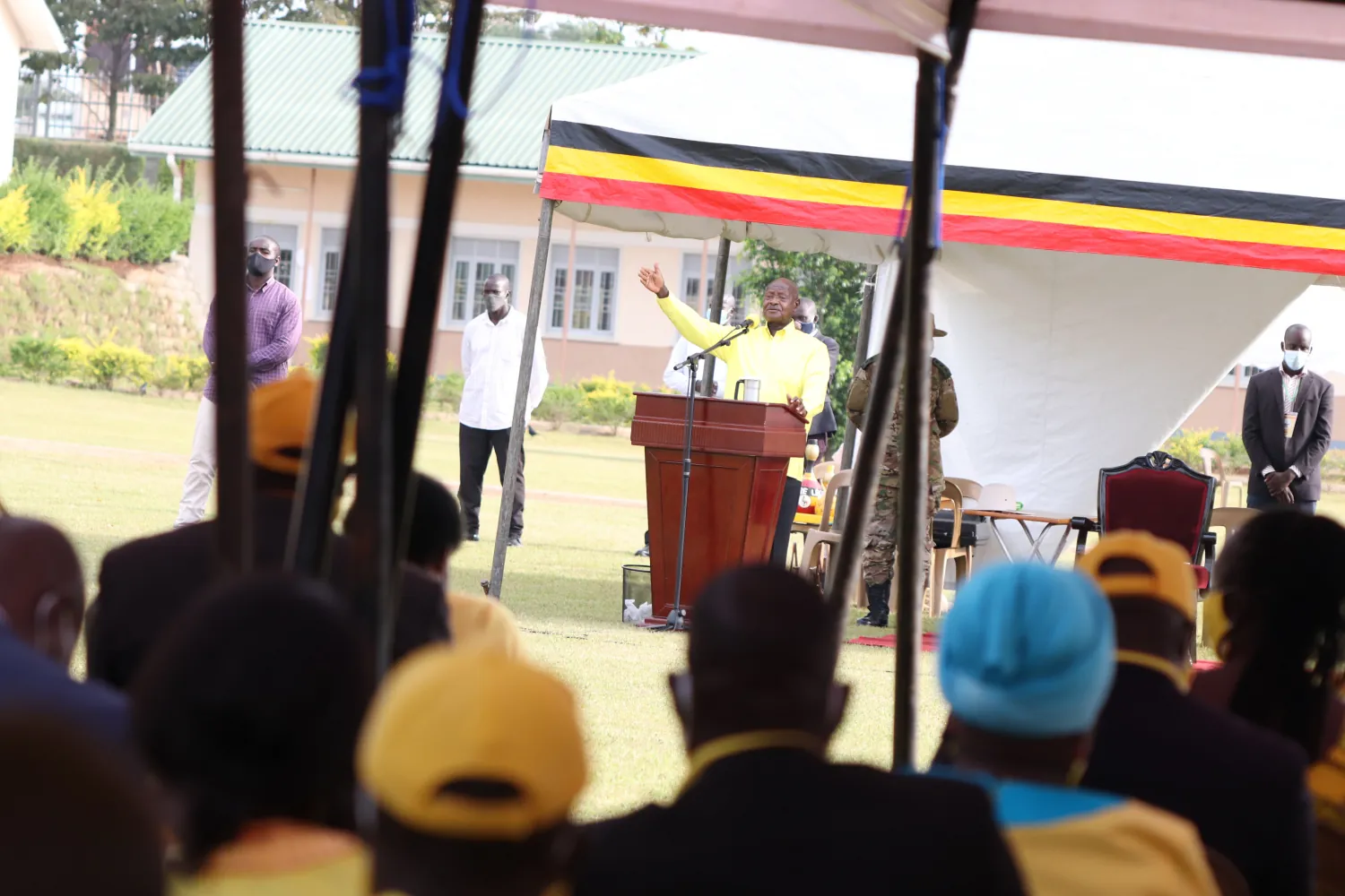 Museveni addresses NRM leaders in West Nile