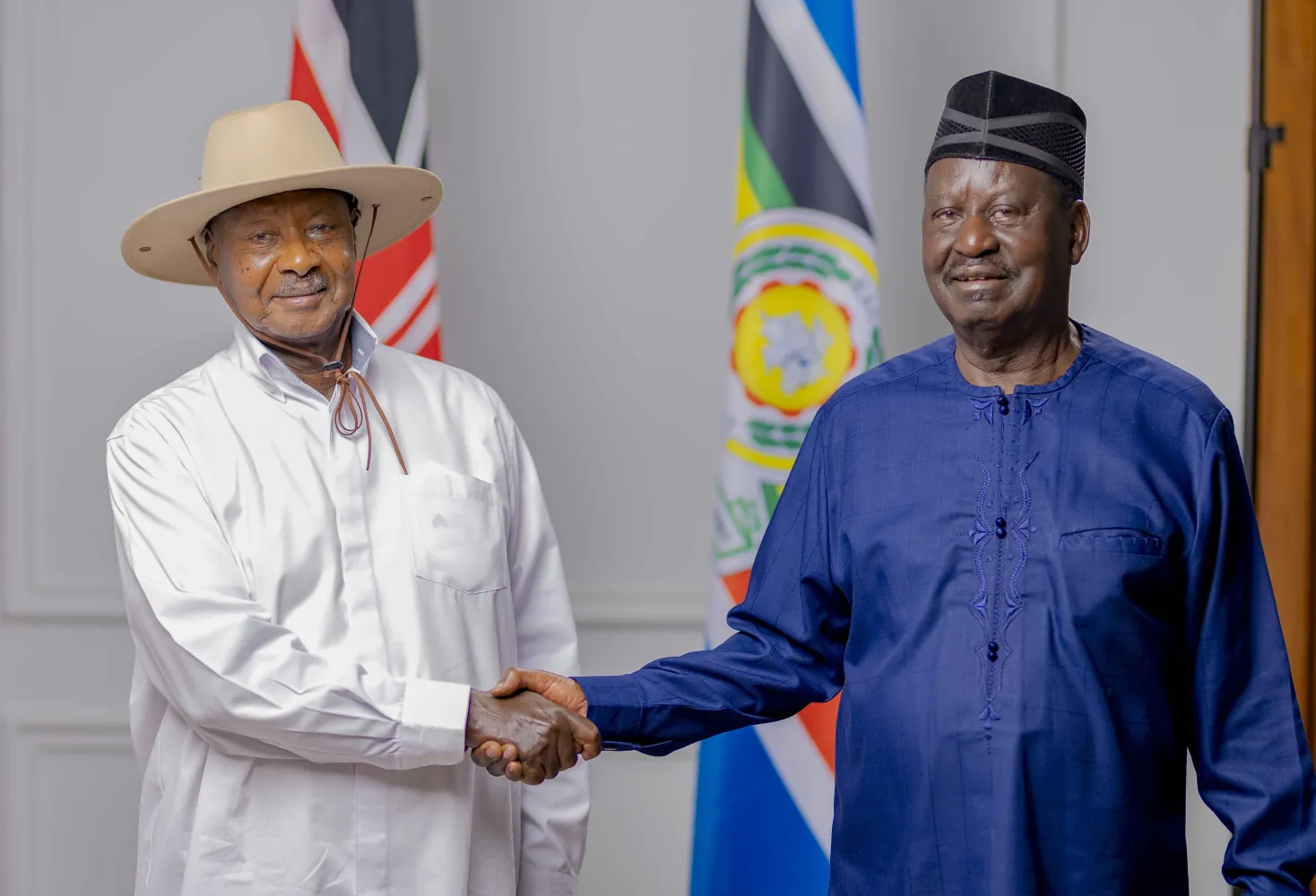 PRESIDENT MUSEVENI ENDORSES RAILA ODINGA’S AFRICAN UNION COMMISSION CHAIRMANSHIP BID