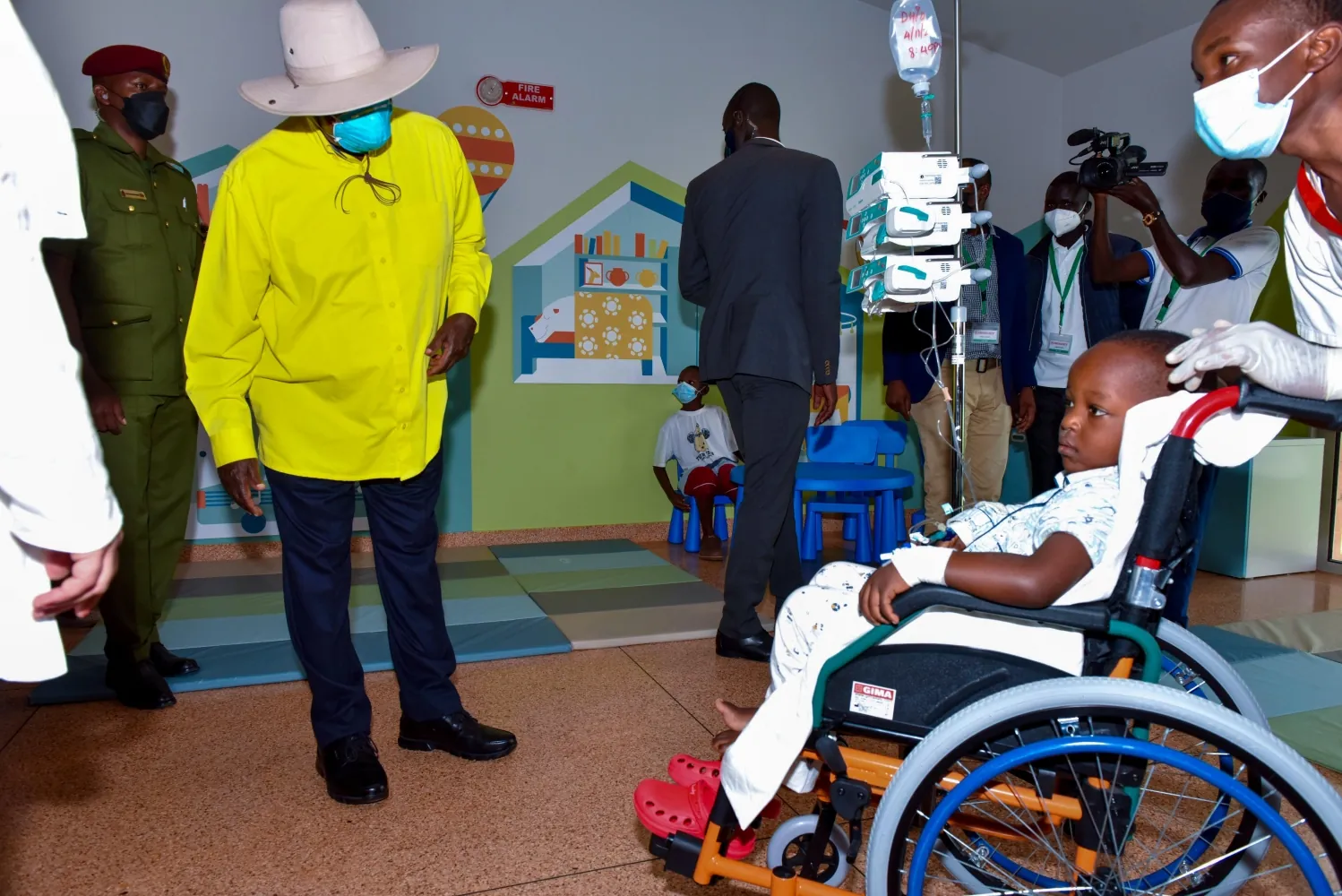 President Museveni Commissions Ultra-Modern Children Surgical Hospital