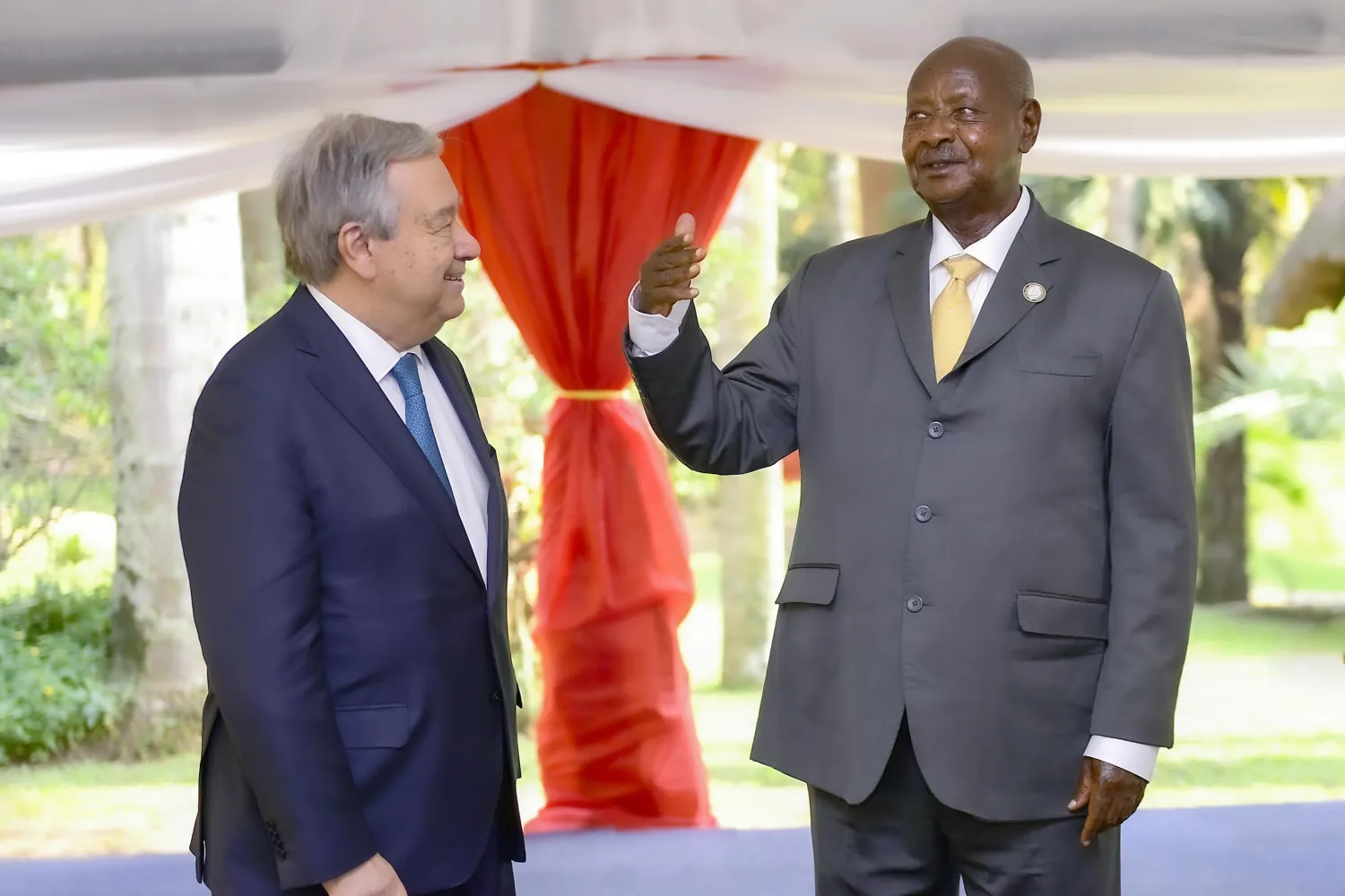 President Museveni meets UN Secretary General