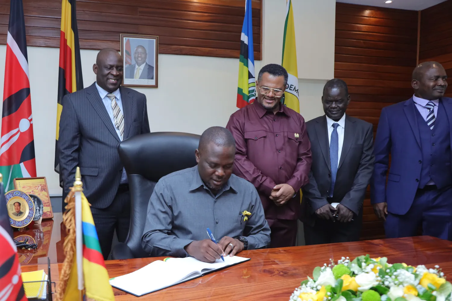 NRM-UDA leaders discuss strategic partnership in Nairobi, Kenya
