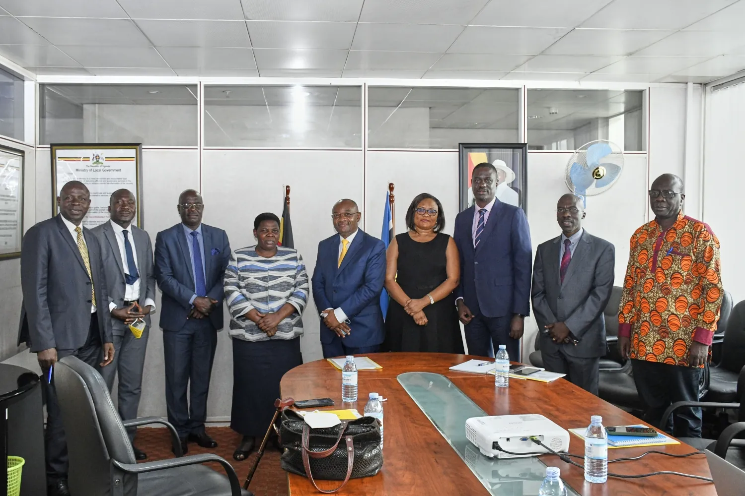 Namayanja, Minister Magyezi discuss Parish Development Model success strategy
