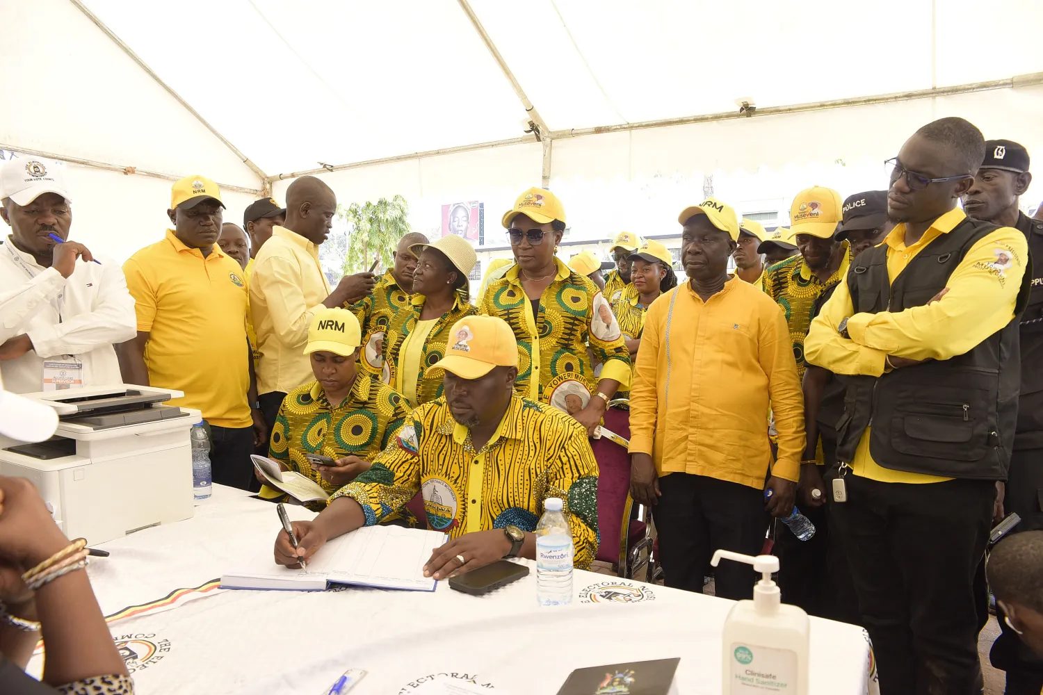 NRM Submits Over Two Million Signatures for Museveni’s Nomination