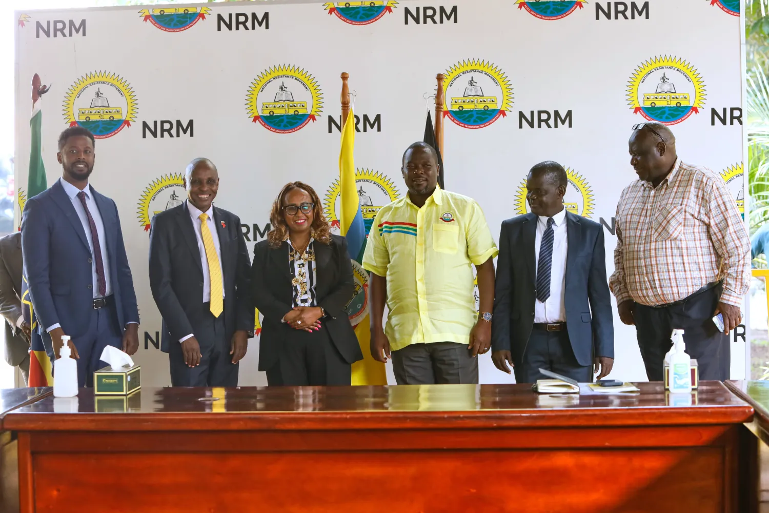 Ethiopia Ambassador H.E Yimenu pays courtesy call on NRM's Todwong