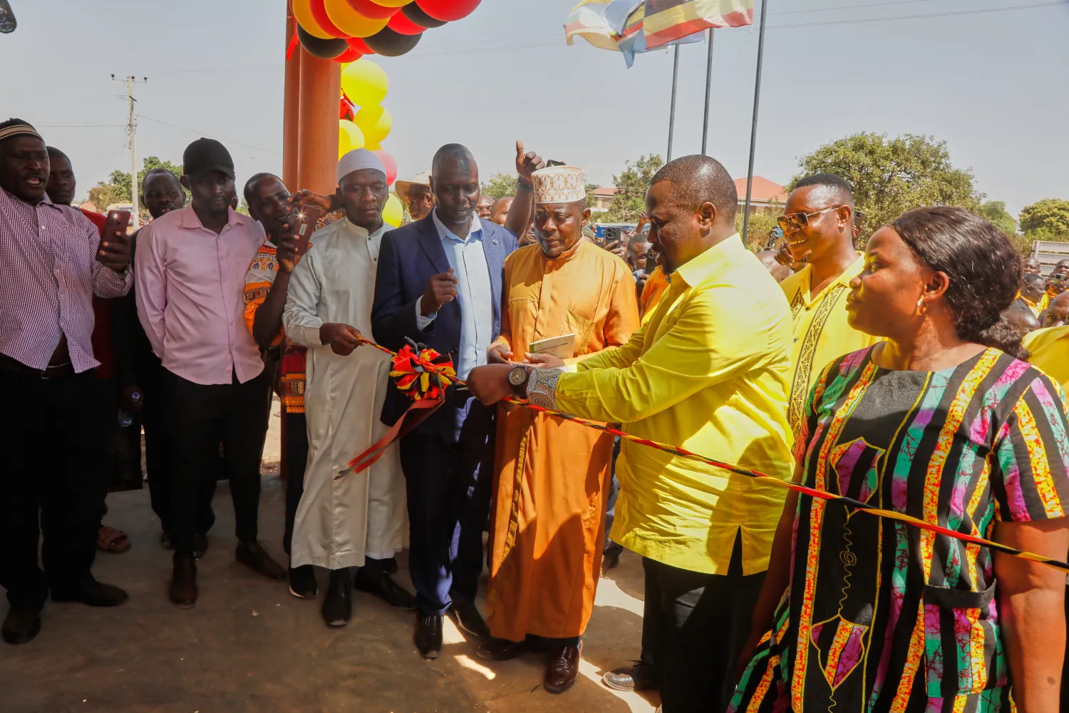 Todwong Commissions Bugiri NRM offices donated by MP Silwany, commends him for being a dedicated Cadre.