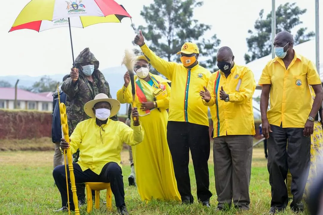 Museveni preaches the story of NRM ideology to Bugisu