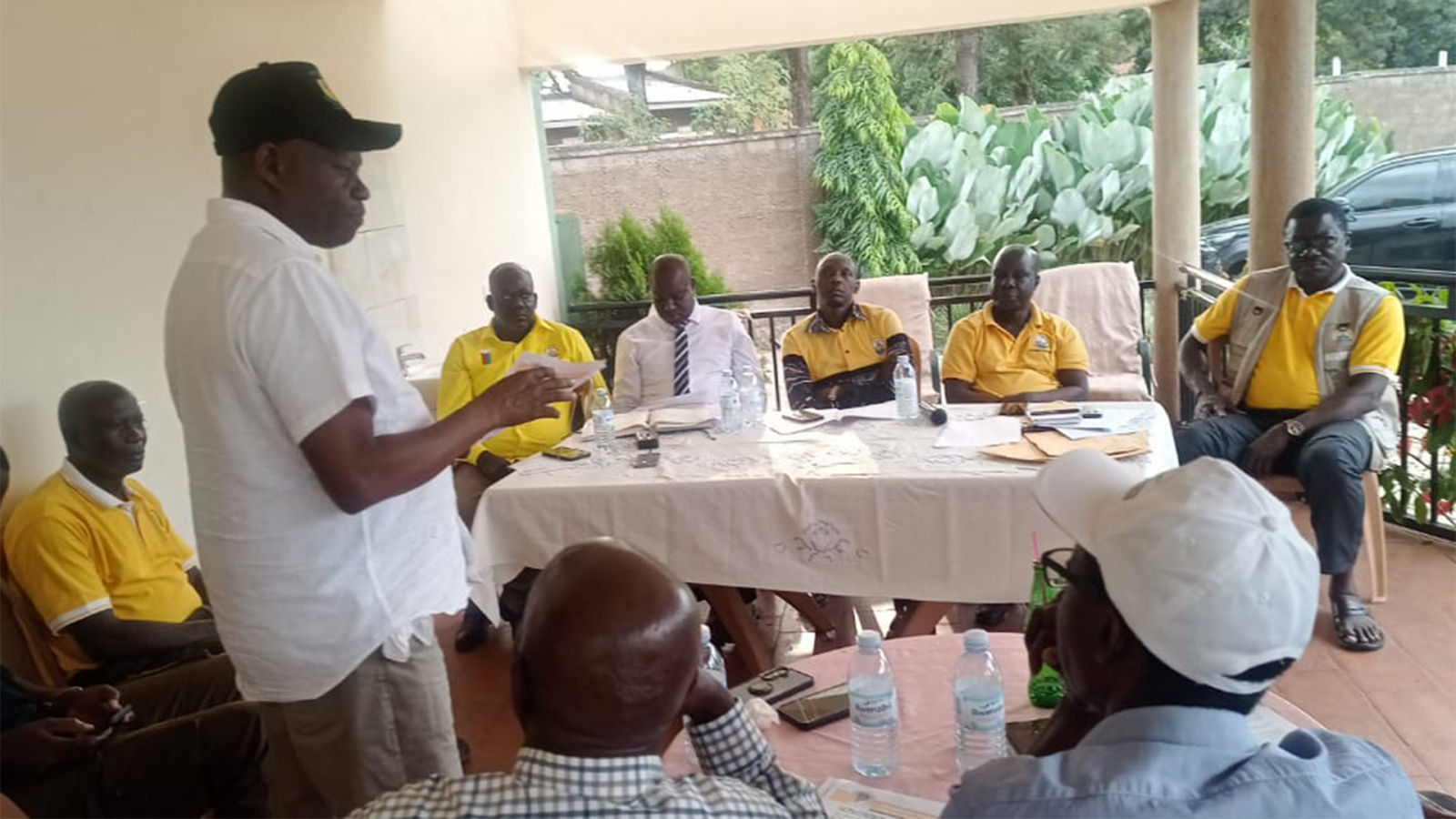 Tanga Odoi calls for massive turnout as he engages Tororo NRM leaders