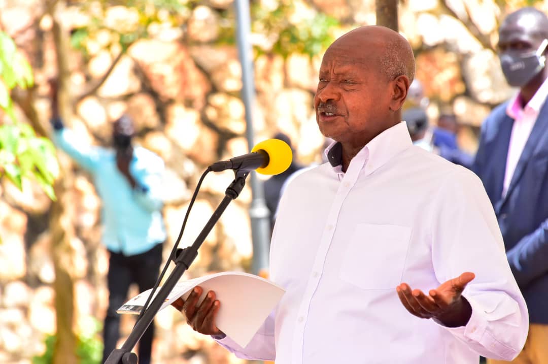 President Museveni in Mulago